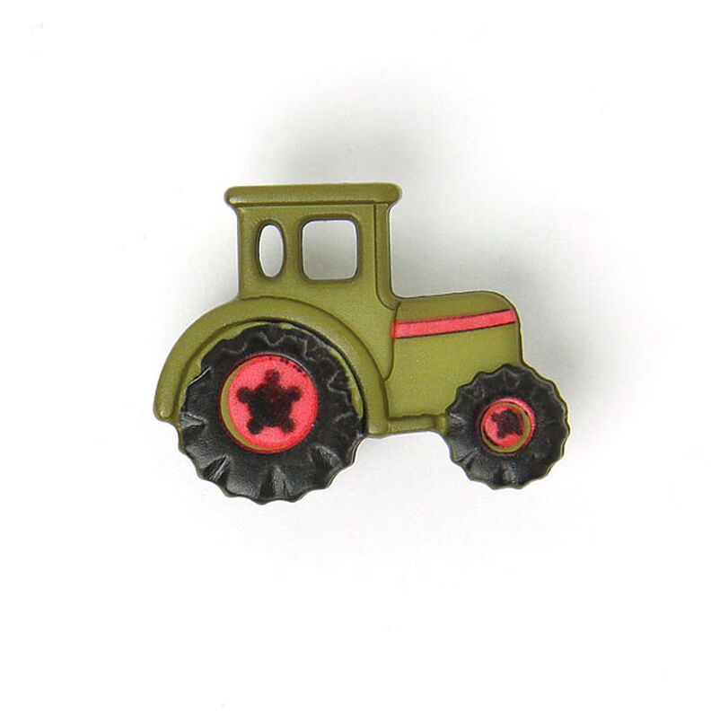 Guzik plastikowy, traktor 34,  image number 1