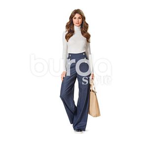 Spodnie, Burda 6573, 