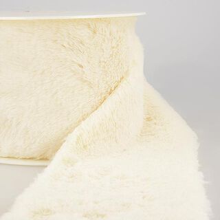 Sztuczne futro [ 10 cm ] – biel, 