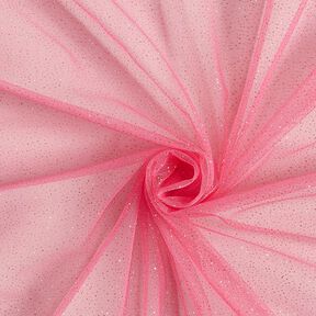 Tiul błyszczący Royal – pink/złoto, 
