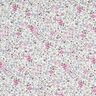 Popelina bawełniana morze kwiatów nadruk cyfrowy – biel/purpura,  thumbnail number 1