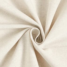 Tkanina dekoracyjna half panama chambray z recyklingu – mglisty szary/naturalny, 
