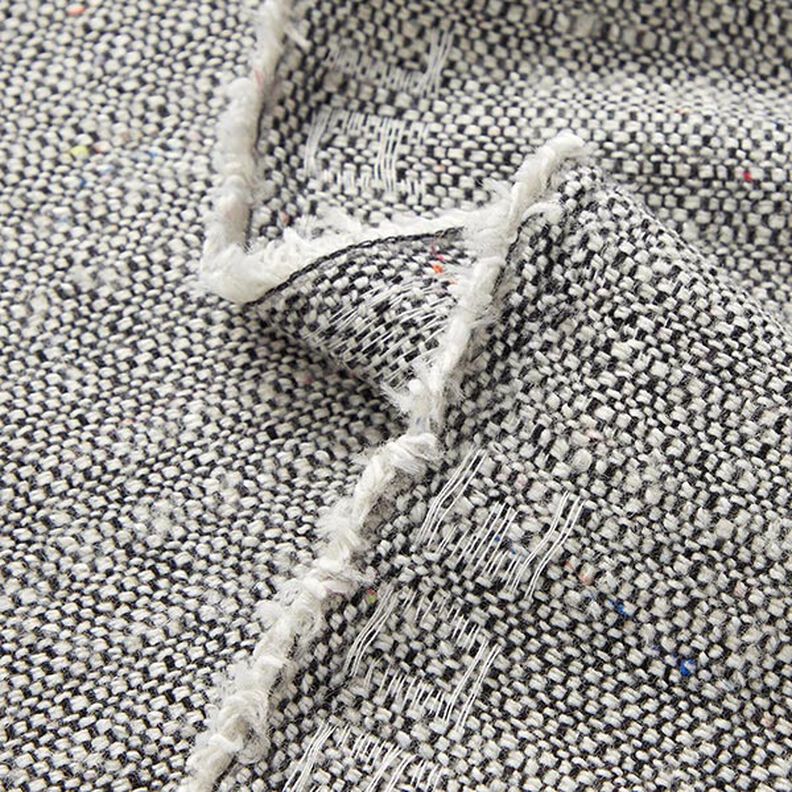 Tweed mieszanka wełniana pieprz i sól – szary,  image number 3