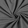 Dżersej bawełniany średniej ciężkości melanż – antracyt,  thumbnail number 1