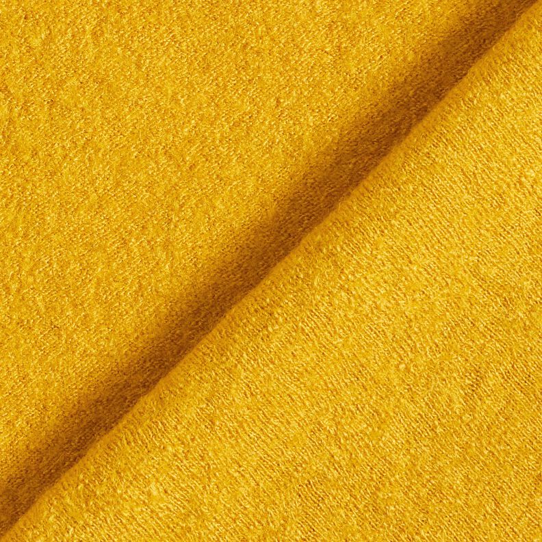 Lekka dzianina swetrowa z wełny z domieszką wiskozy – żółty curry,  image number 3