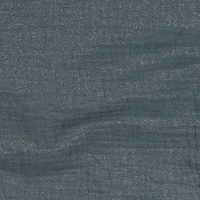Muślin / Tkanina double crinkle drobne błyszczące kropki | Poppy Fabrics – pinia, 