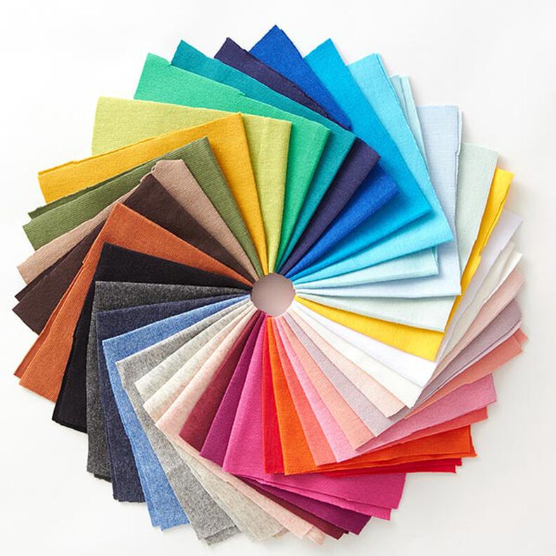 Dzianina ściągaczowa melanż – antracyt,  image number 5