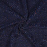 Puszysty plusz Tweed Melanż | Poppy Fabrics – granat,  thumbnail number 3