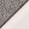 Dżersej bawełniany miniaturowy nadruk w panterkę – naturalny/czerń,  thumbnail number 4