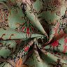 Tkanin dekoracyjna Gobelin duży kwiatowy ornament – ciemna zieleń/jasna zieleń,  thumbnail number 4
