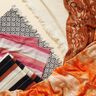 Koronka bouclé w kwiaty – miedź,  thumbnail number 7