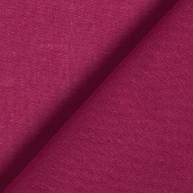 Batyst bawełniany jednokol. – bordo,  image number 3