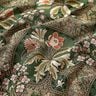 Tkanin dekoracyjna Gobelin kwiatowe ornamenty – zieleń/jasnopomarańczowy,  thumbnail number 2