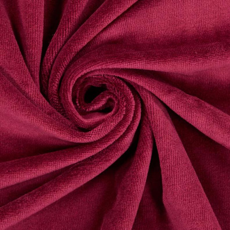 Welur jednokol – bordo,  image number 2