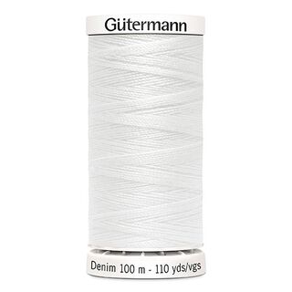 Nici do dżinsu [1016] | 100 m  | Gütermann – biel, 