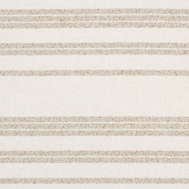 Tkanin dekoracyjna Half panama tkane paski – zawilec/naturalny,  image number 1