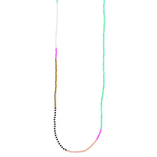 Łańcuszek Itoschii Beads [ 65 cm] | Rico Design – srebro metaliczny, 