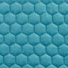 Tkanina tapicerska pikowany aksamit plaster miodu – petrol,  thumbnail number 1