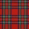 Szkocka krata Tartan kratka duża – czerwień,  thumbnail number 1