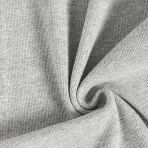 2x2 Dzianina ściągaczowa Melanż – srebro, 