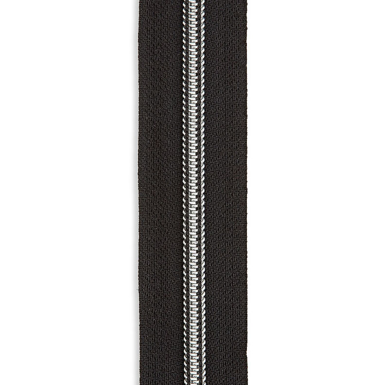 Zamek błyskawiczny na metry [5 mm] Metal | Prym – czerń,  image number 2