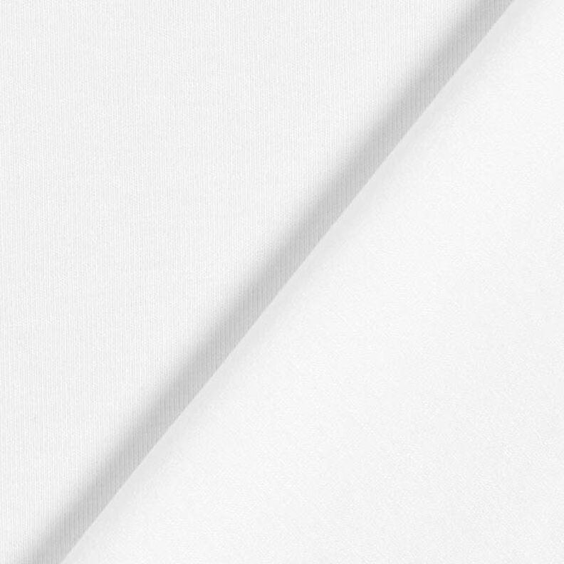 Bambus Dżersej wiskozowy Jednokol – biel,  image number 5