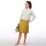 FRAU INA - prosta spódnica z naszywanymi kieszeniami, Studio Schnittreif | XS - XXL,  thumbnail number 2