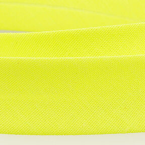 Taśma skośna Polycotton [20 mm] – neonowa żółć, 