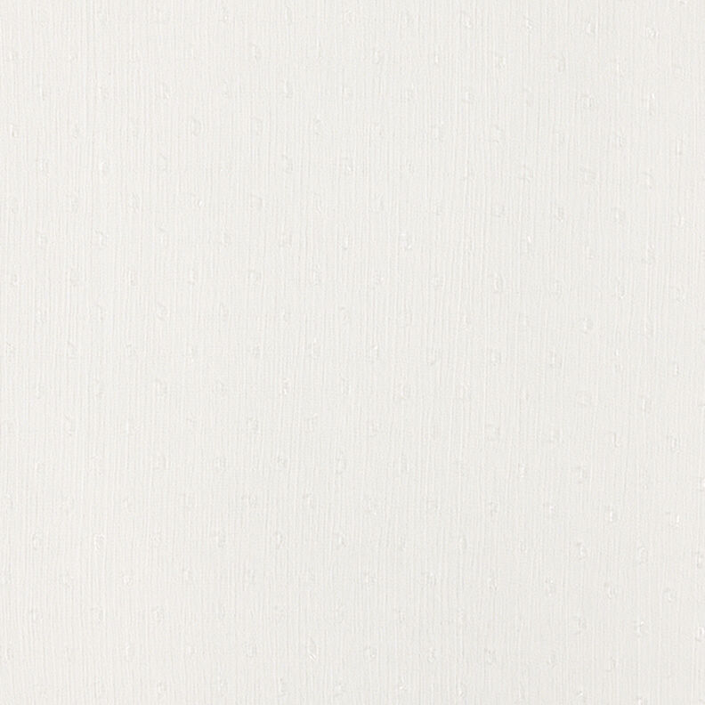 Szyfonowe kropki brokatowe – biel,  image number 1