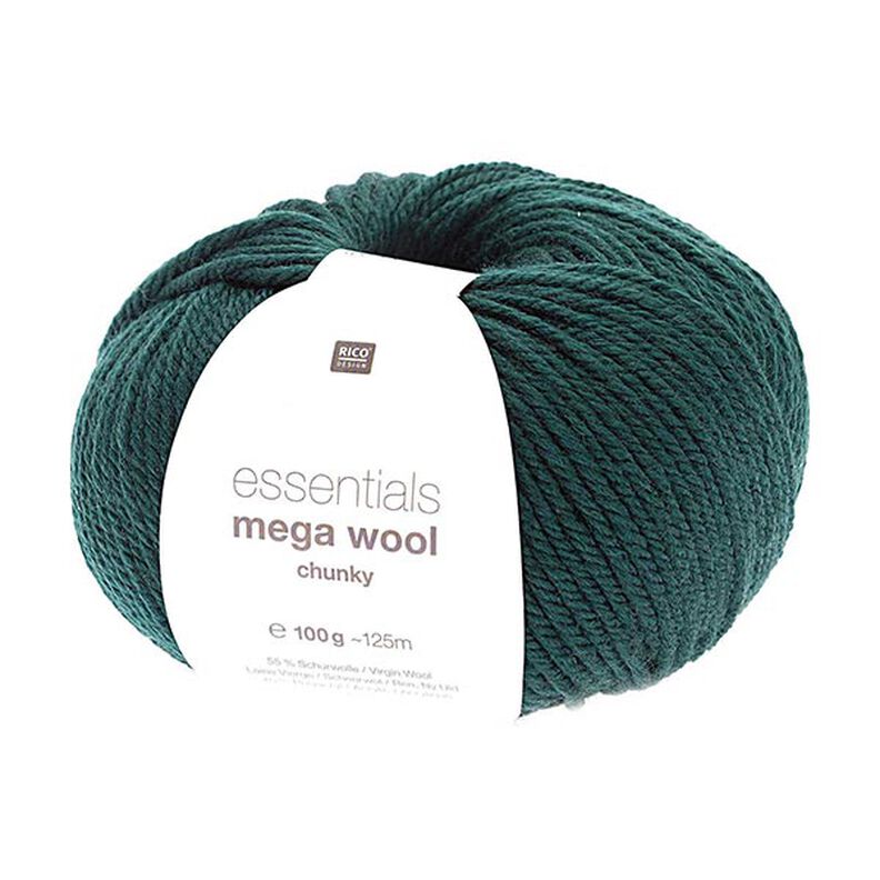 Essentials Mega Wool chunky | Rico Design – ciemna zieleń,  image number 1