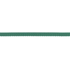 Elastyczna lamówka Koronka [12 mm] – zieleń jałowcowa, 
