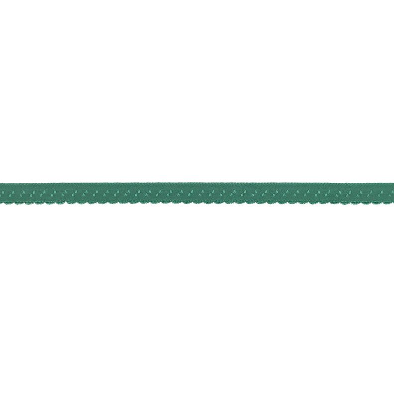 Elastyczna lamówka Koronka [12 mm] – zieleń jałowcowa,  image number 1