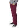 Denim strecz z mieszanki bawełny, średni – bordo,  thumbnail number 7