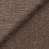 Materiał na płaszcze melanż drapany – ciemny brąz,  thumbnail number 3