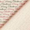 Tkanina bawełniana Kreton Merry Christmas – naturalny/czerwień karminowa,  thumbnail number 4