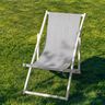 Outdoor Tkanina na leżaki Melanż 44 cm – srebrnoszary,  thumbnail number 5