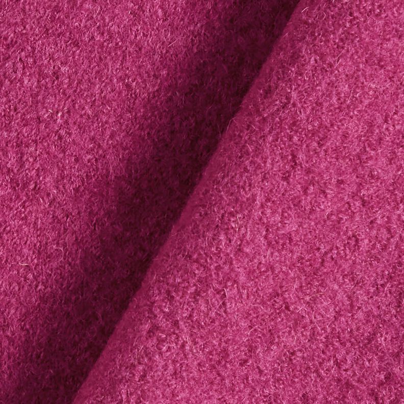 Wełniany loden spilśniany – purpura, image number 3