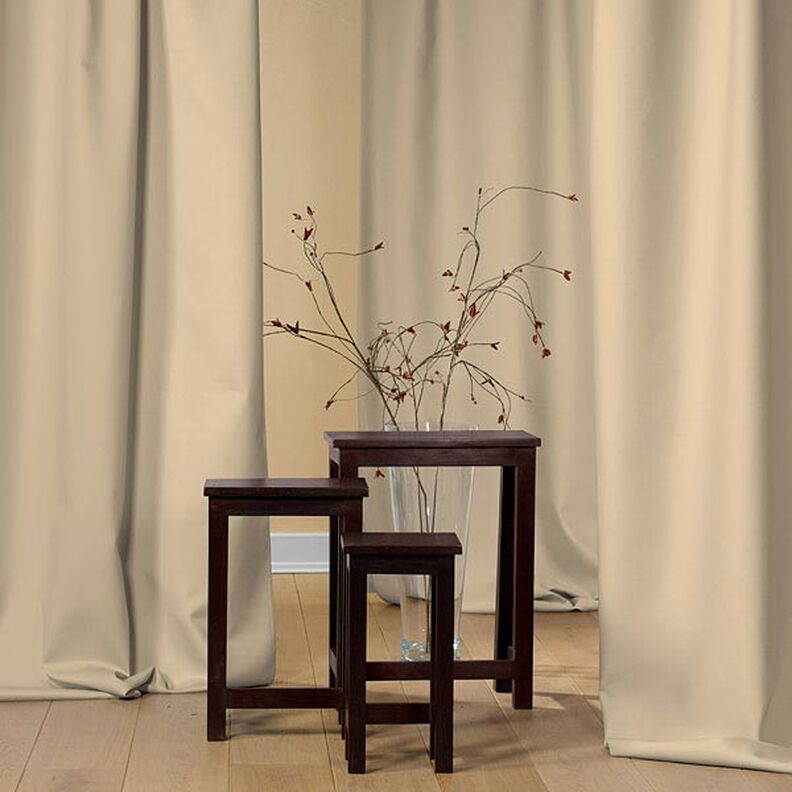 Tkanin dekoracyjna Half panama – naturalny,  image number 3