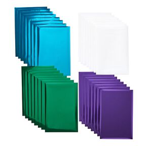 Cricut Folie transferowe Jewel [ 10,1 x 15,2 cm | 24 sztuk ], 