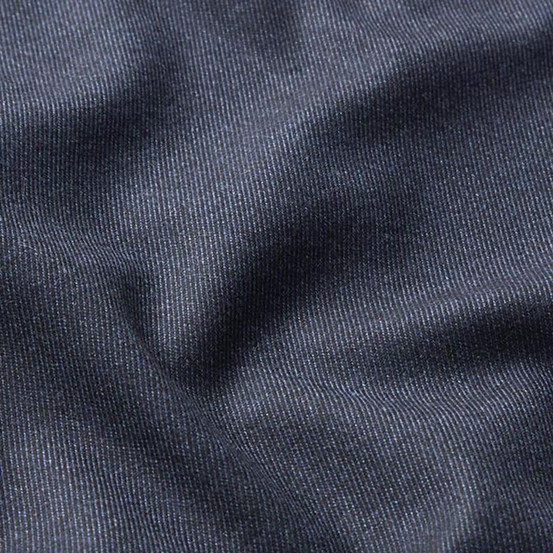 Tkanina garniturowa strecz mieszanka z wiskozą jednokol. – ciemnogranatowy,  image number 2