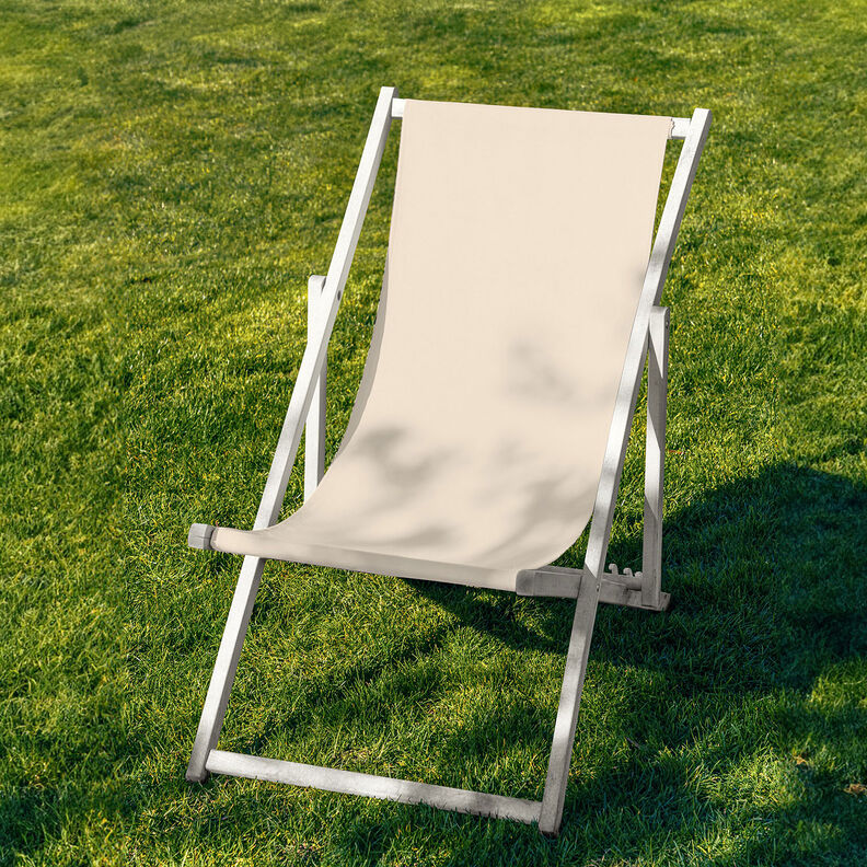Outdoor Tkanina na leżaki jednokol. 44 cm – jasnobeżowy,  image number 4