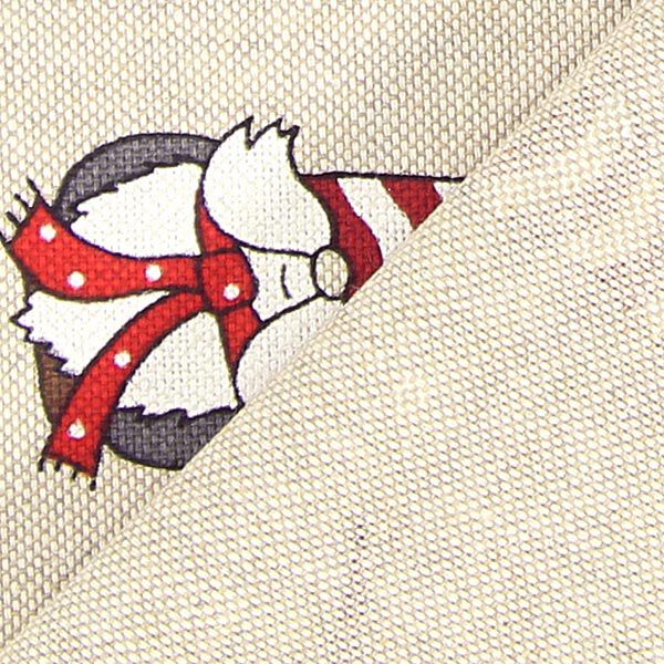 Tkanina dekoracyjna half panama Skrzat – naturalny,  image number 3