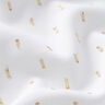 Tkanina wiskozowa w błyszczące krople – biel,  thumbnail number 3