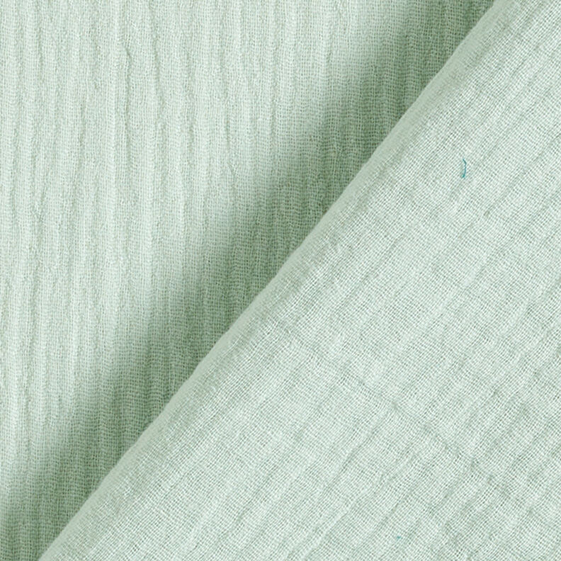 Muślin / Tkanina double crinkle – mięta, image number 4