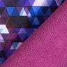Softshell kolorowe trójkąty nadruk cyfrowy – winogronowy,  thumbnail number 5