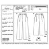 Spodnie | Spodnie culotte, Burda 6436 | 34 - 44,  thumbnail number 6