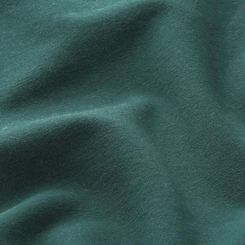 Lekka dresówka bawełniana jednokol. – ciemna zieleń,  image number 4