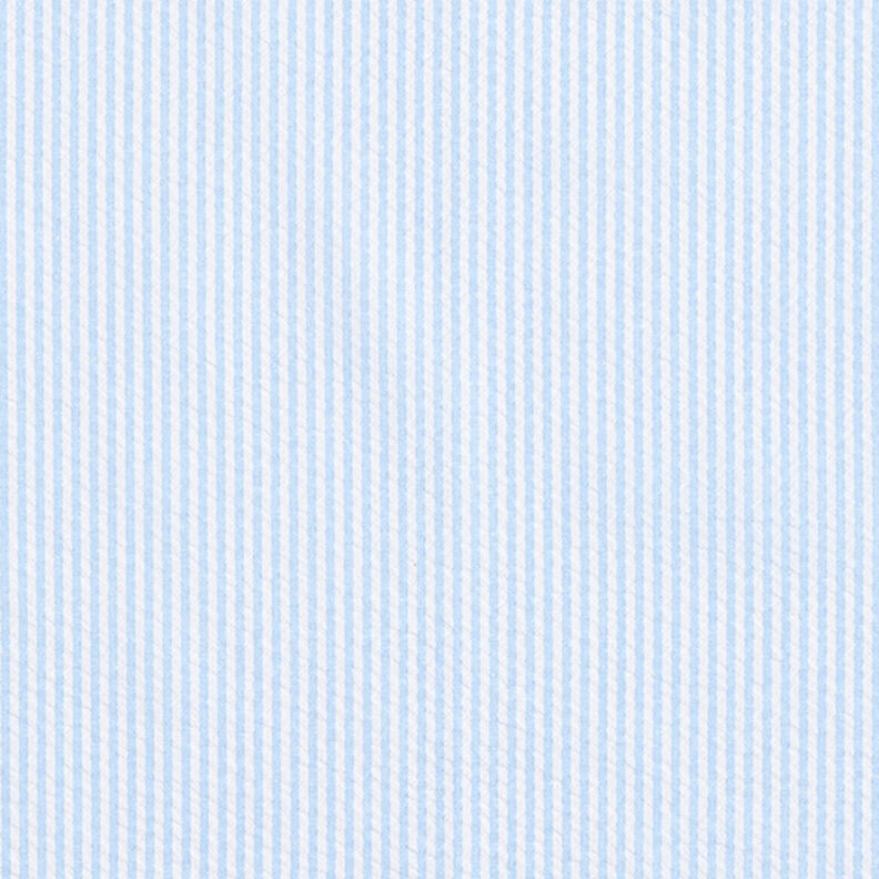 Kora Mieszanka z bawełną paski – jasnoniebieski/mleczna biel,  image number 1
