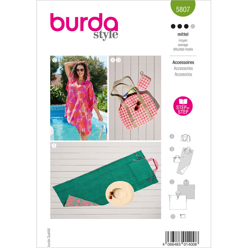 Akcesoria | Burda 5807 | Onesize,  image number 1