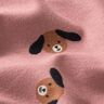 Flanela bawełniana psie głowy | by Poppy – stary róż,  thumbnail number 2